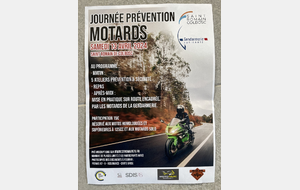 Journée prévention motards
